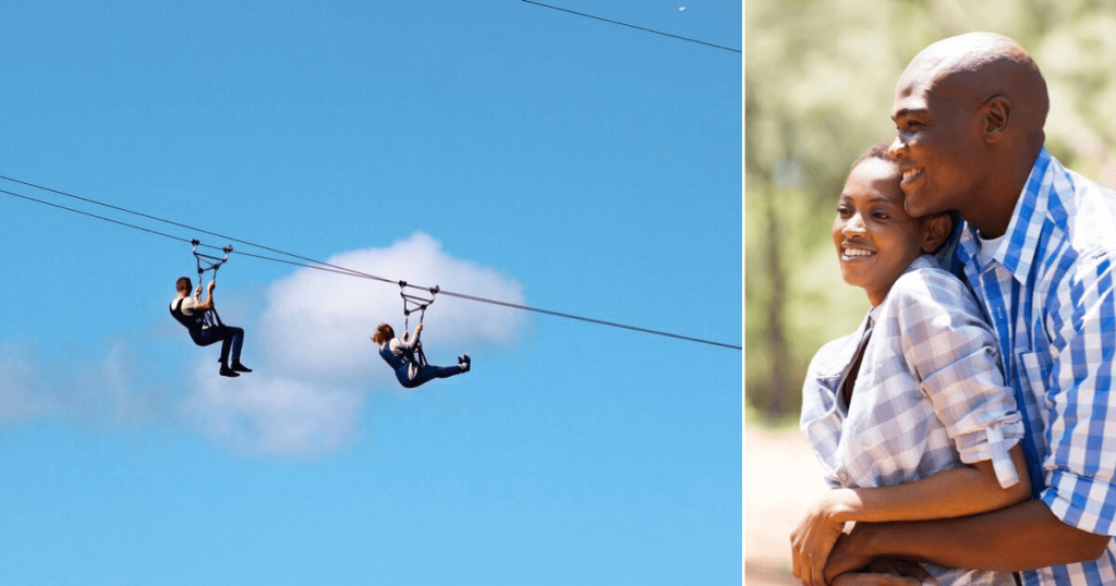 Zipline experience for two!